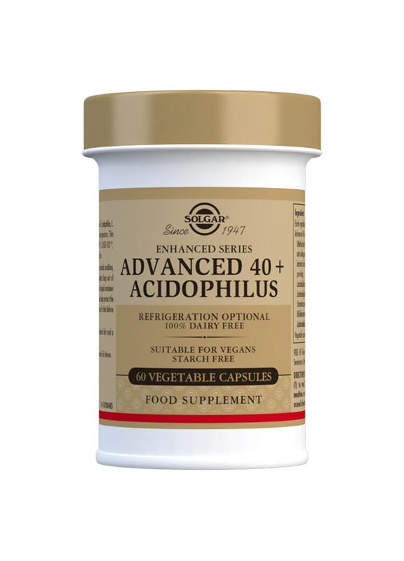 Advanced 40+ Acidophilus Solgar 60cps