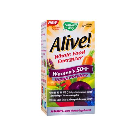 Alive Women's 50+ Ultra 30cps Nature's Way Secom