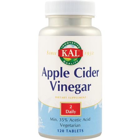 Supliment Alimentar Apple Cider Vinegar 500mg Kal Secom 120tbl