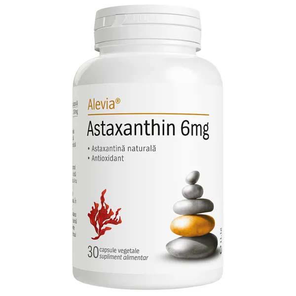 Astaxanthin 6 miligrame 30 capsule Alevia