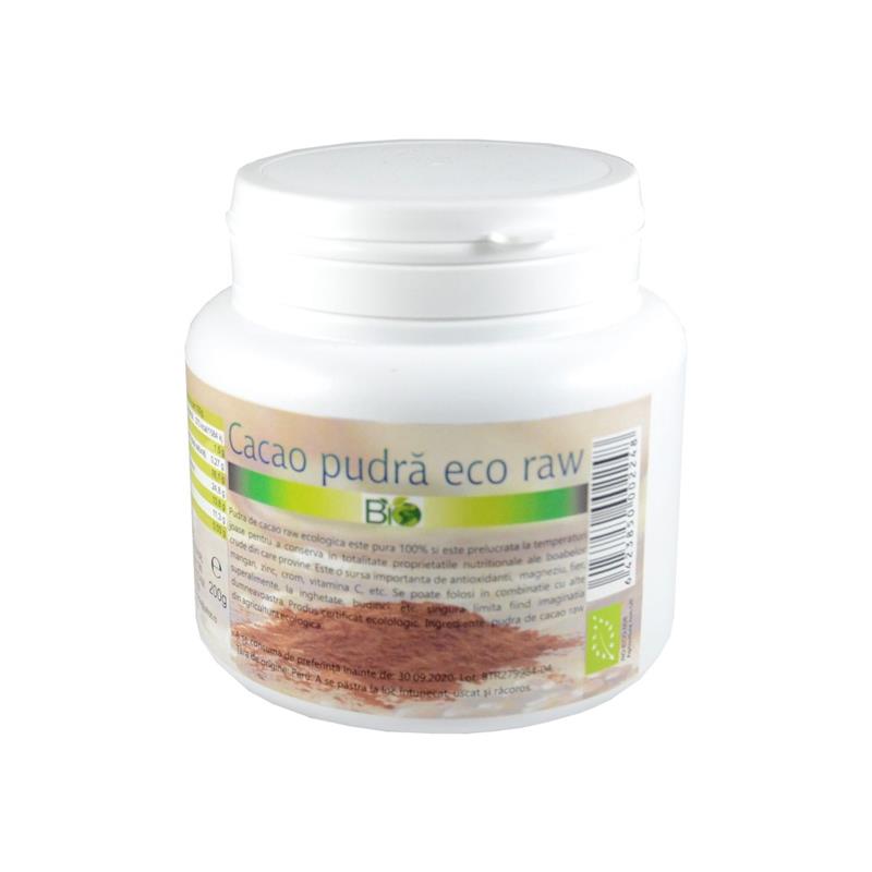 Cacao Pudra Raw Bio 200 grame Deco Italia