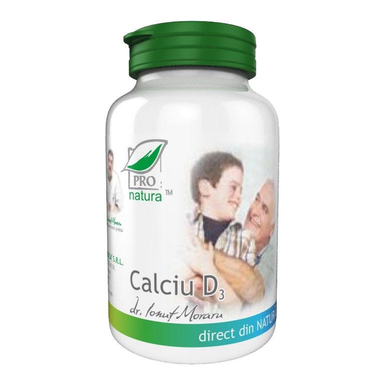 Calciu D3 60 capsule Pro Natura