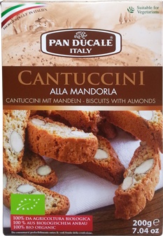 Cantuccini cu Migdale Bio 200gr Pan Ducale