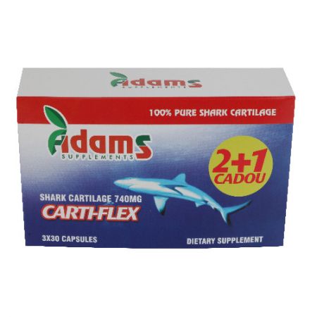 Carti-Flex 740mg Adams Vision 30cps 2+1 cadou