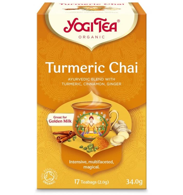 Ceai Bio cu Turmeric Yogi Tea