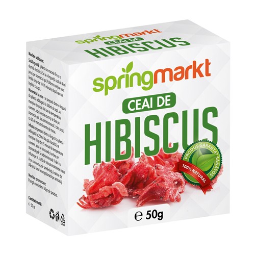 Ceai de Hibiscus 50 grame Springmarkt