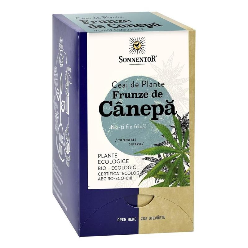 Ceai Frunze de Canepa Bio 18 plicuri Sonnentor