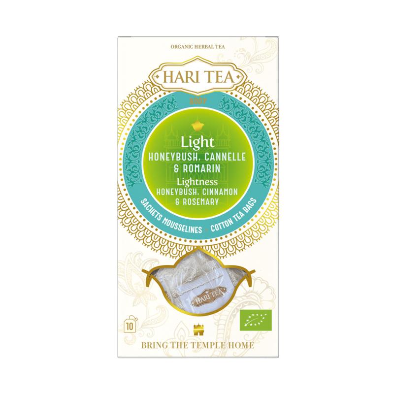 Ceai Premium Honeybush si Scortisoara Lightness Bio 10 doze Hari Tea