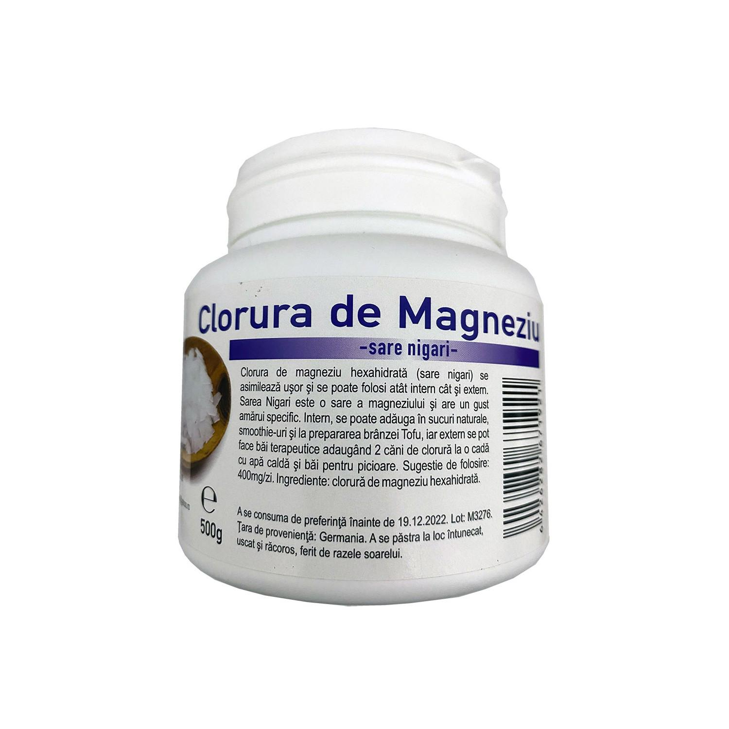 Clorura de Magneziu Hexahidrata Sare Nigari 500 grame Deco