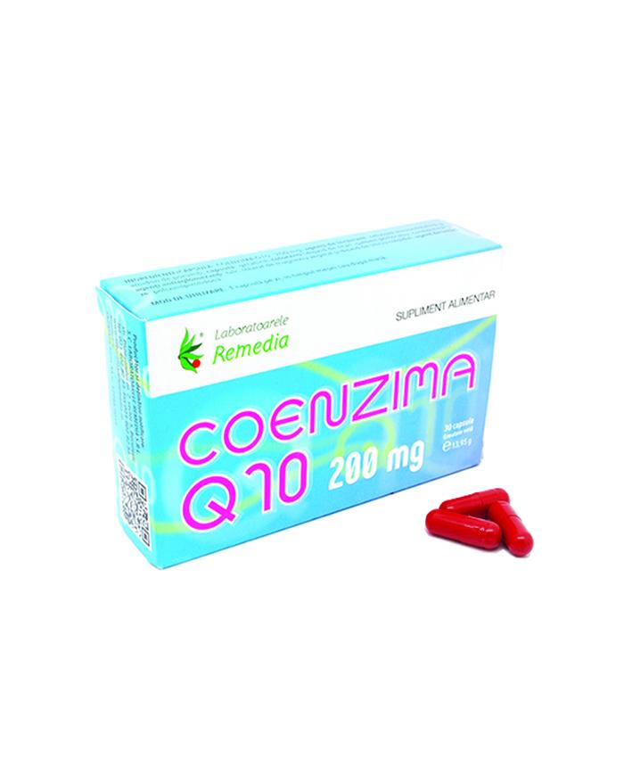 Coenzima Q10 200 miligrame 30 capsule Remedia