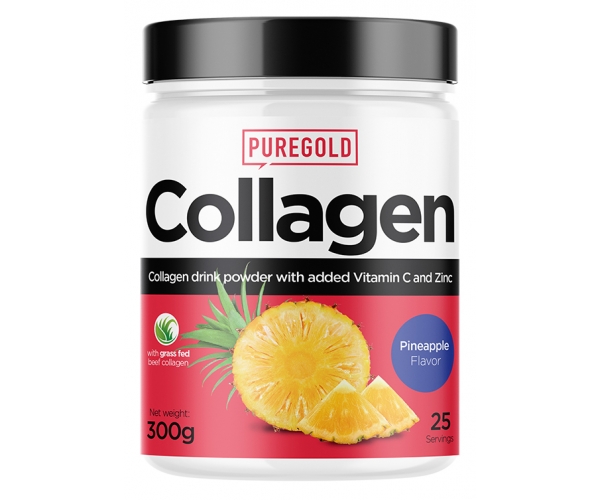 Colagen din Vita Collagen Pineapple 300 grame Pure Gold Protein