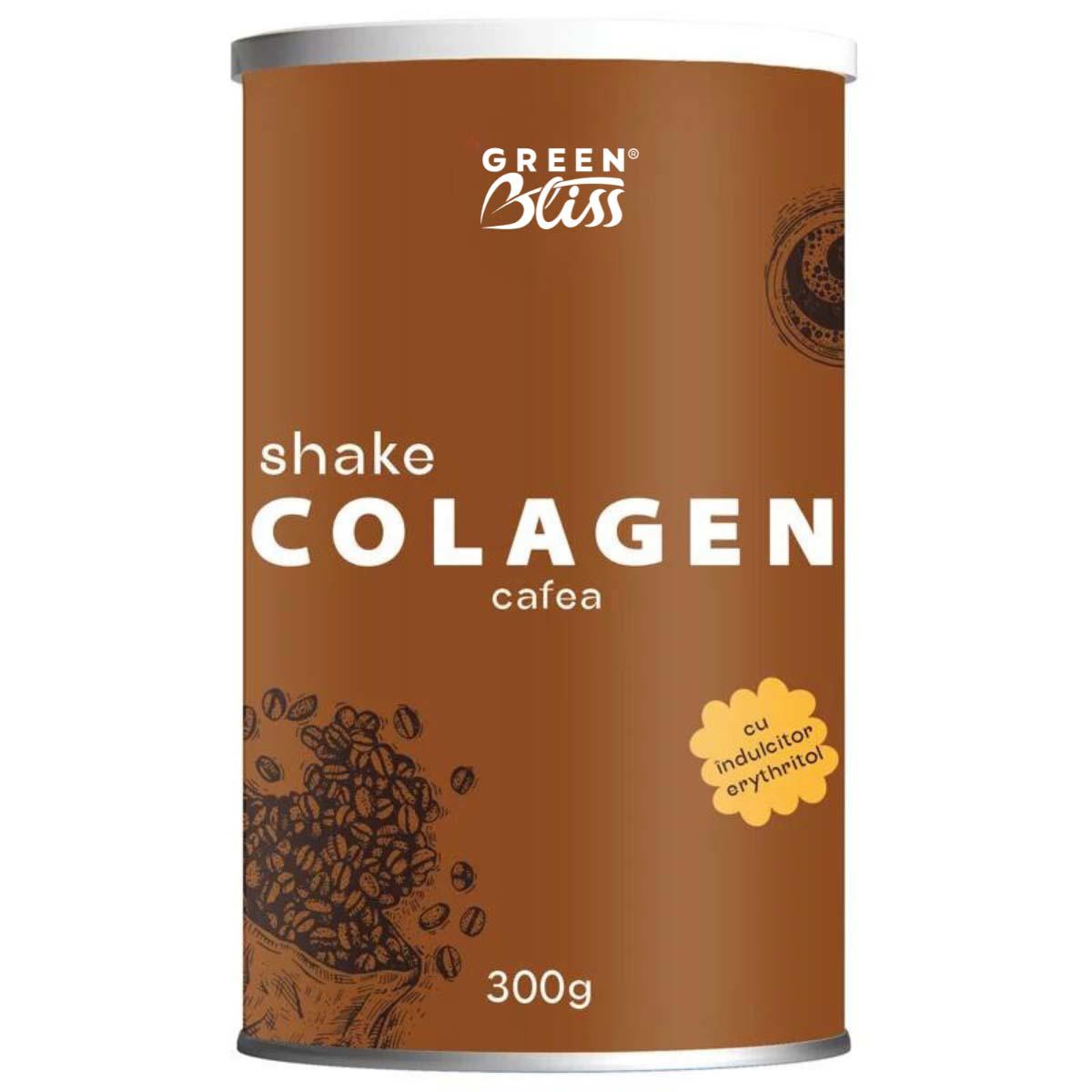 Colagen Shake cu Cafea 300 grame Green Bliss