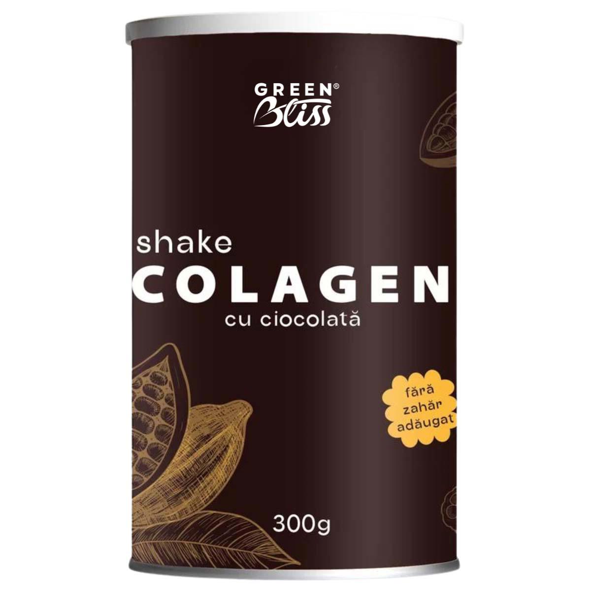 Colagen Shake cu Ciocolata 300 grame Green Bliss