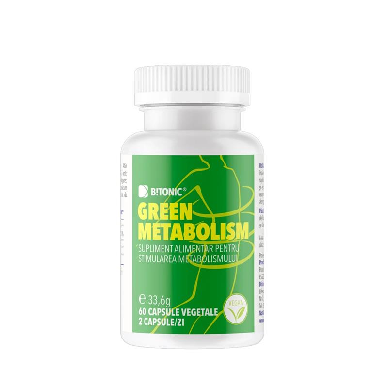 Complex pentru Slabit Green Metabolism 60 capsule B!tonic