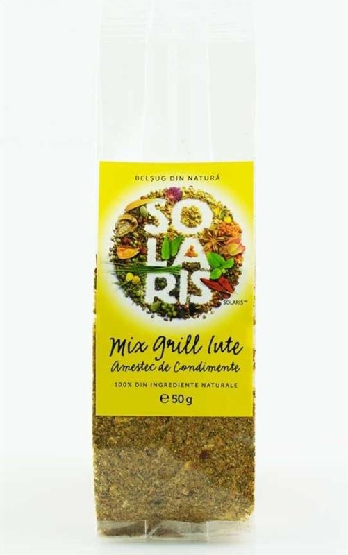 Condiment Mix Grill Iute 50gr Solaris