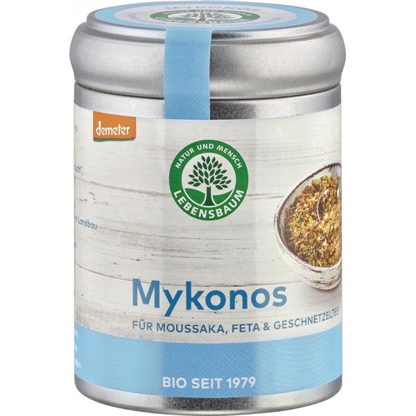 Condiment Mykonos pentru Gyros si Feta Bio 65gr Lebensbaum