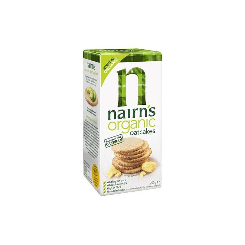 Crackers din Ovaz Integral Bio 250 grame Nairn's