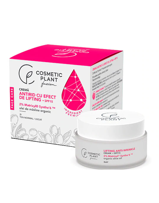 Crema Antirid cu Efect de Lifting SPF 15 Face Care 50 mililitri Cosmetic Plant