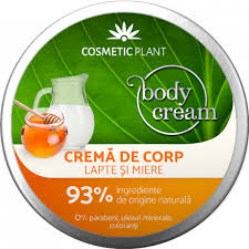 Crema de Corp cu Lapte si Miere Cosmetic Plant 200ml