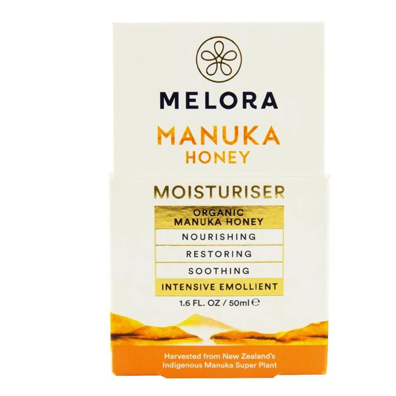 Crema Hidratanta cu Miere de Manuka Bio si Suc de Aloe Vera Bio Melora 50ml New Zealand