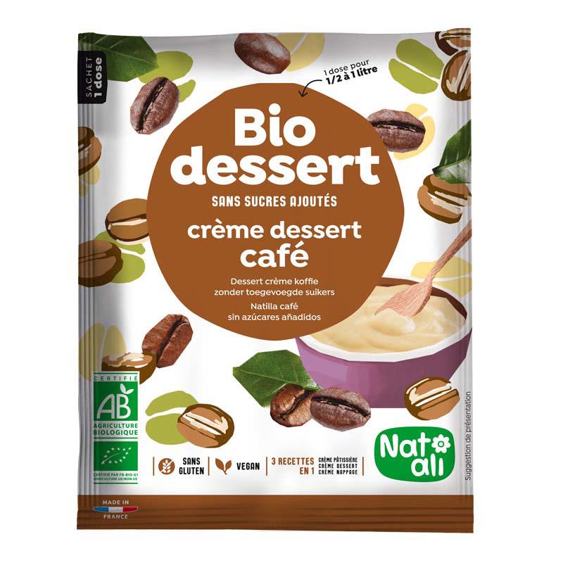 Desert Crema cu Cafea Eco 45 grame Nat-Ali