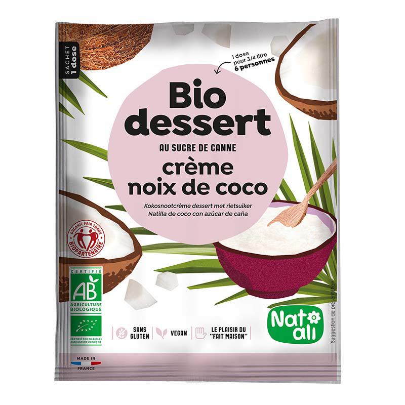 Desert Crema cu Cocos Eco 60 grame Nat-Ali