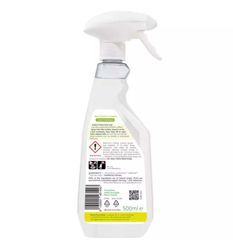 Detergent pentru Baie cu Lime Eco 500 mililitri Planet Pure