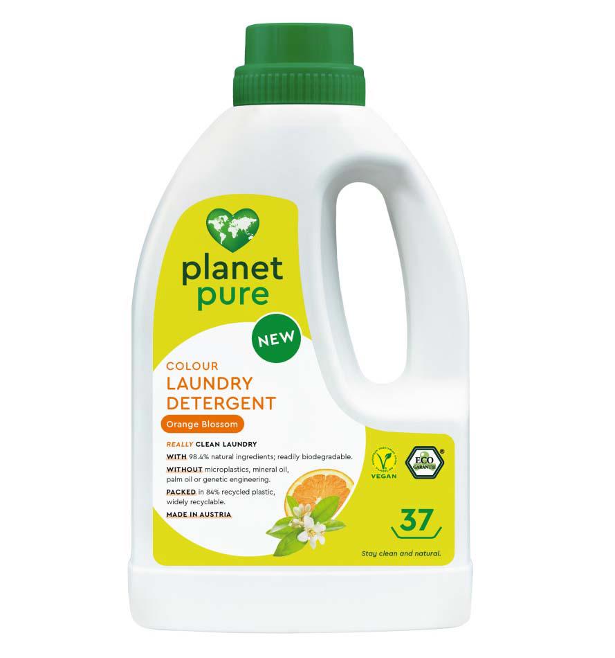 Detergent pentru Rufe Colorate Flori de Portocal Eco 1.48 litri Planet Pure