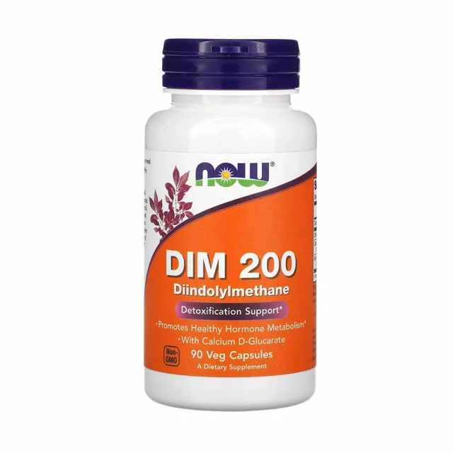 DIM 200 Complex With Calcium D-Glucarate 90 capsule Now Foods