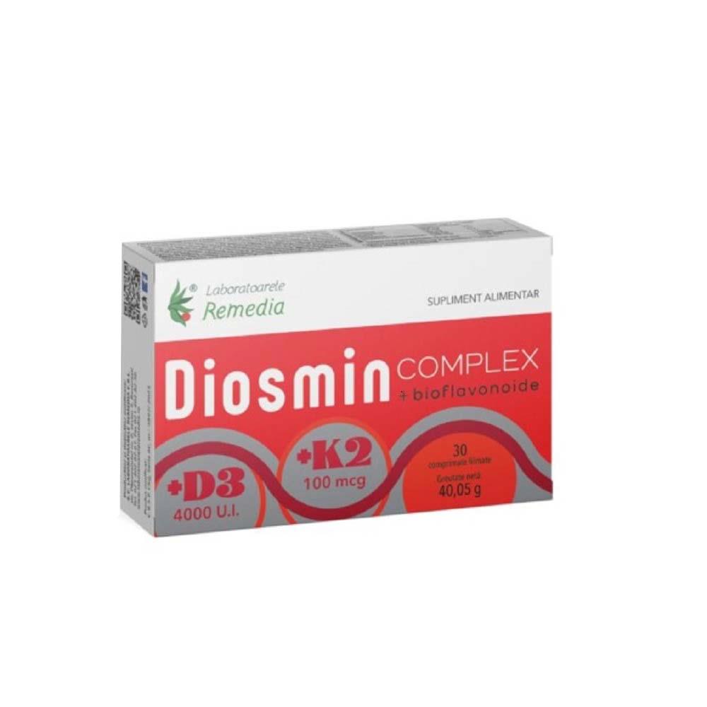 Diosmin Complex 30 comprimate filmate Remedia