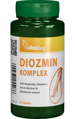 Diosmina cu Extract de Castan Salbatic 60cpr Vitaking