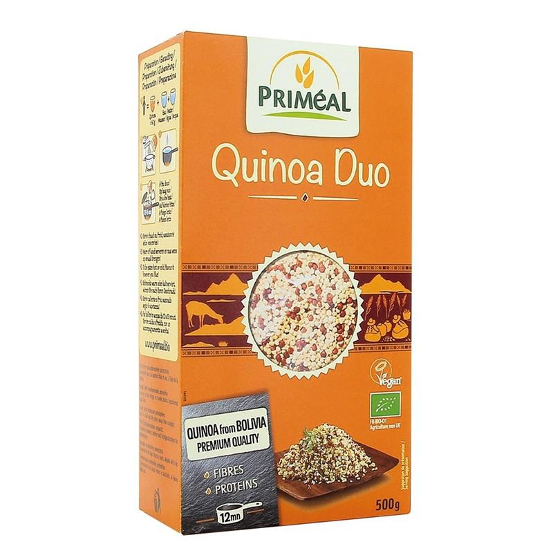 Duo de Quinoa Bio Fara Gluten Primeal 500gr