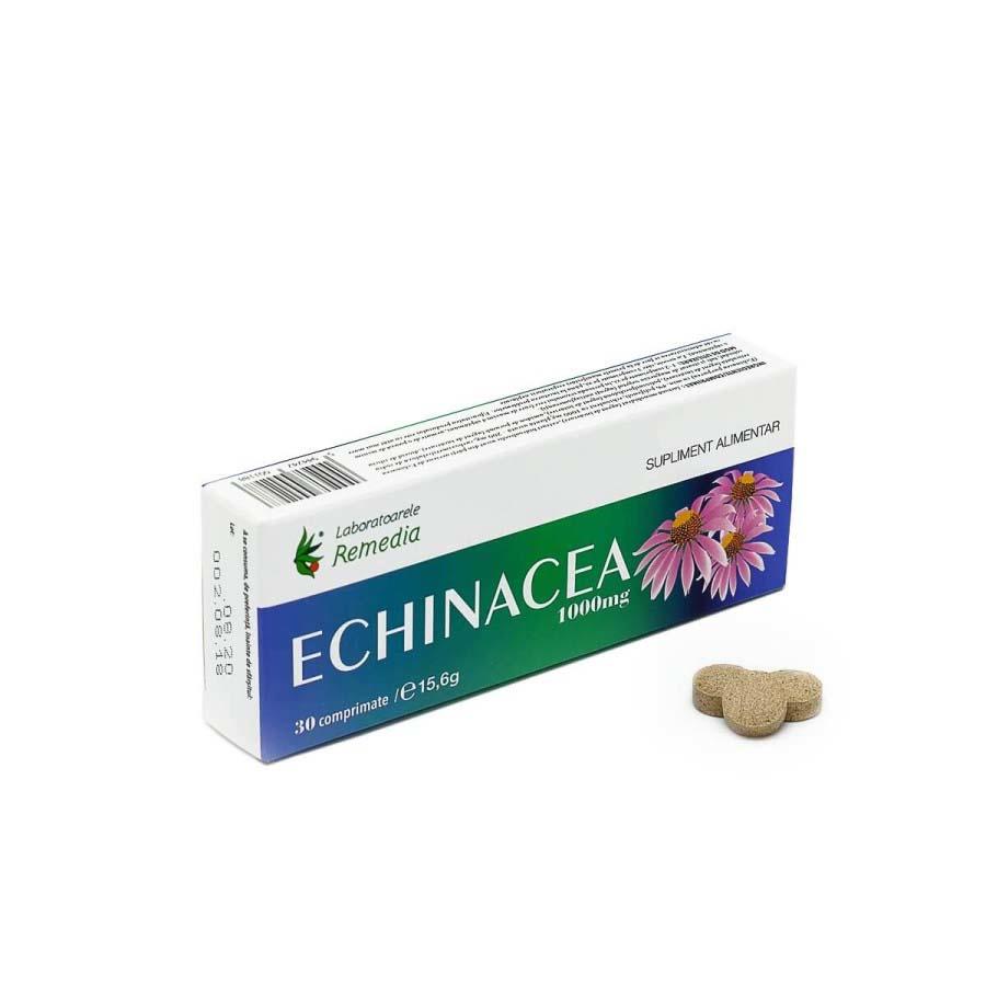 Echinacea 1000 miligrame 30 comprimate Remedia