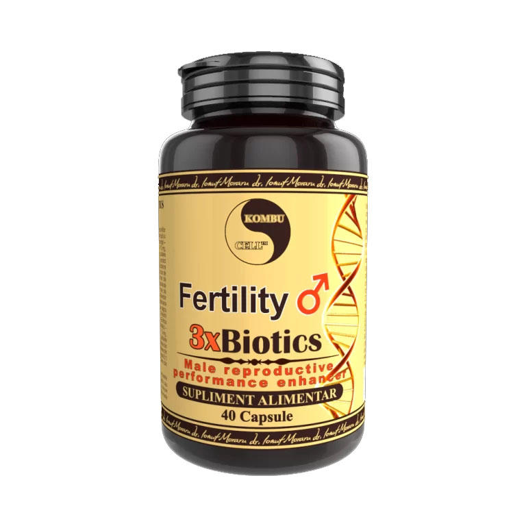Fertility Male 3xBiotics 40 capsule Pro Natura