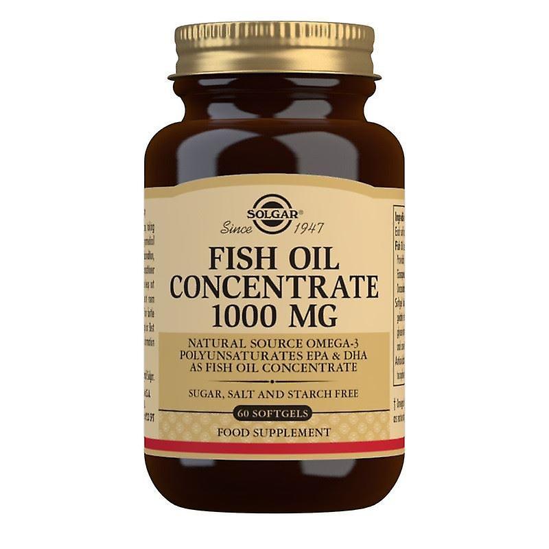 Fish Oil Concentrate 1000 miligrame 60 capsule Solgar