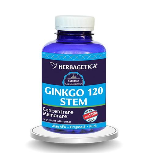 Ginkgo 120 Stem Herbagetica 120cps