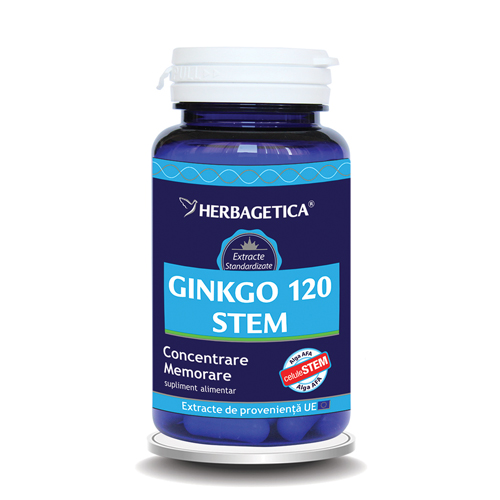 Ginkgo 120 Stem Herbagetica 60cps
