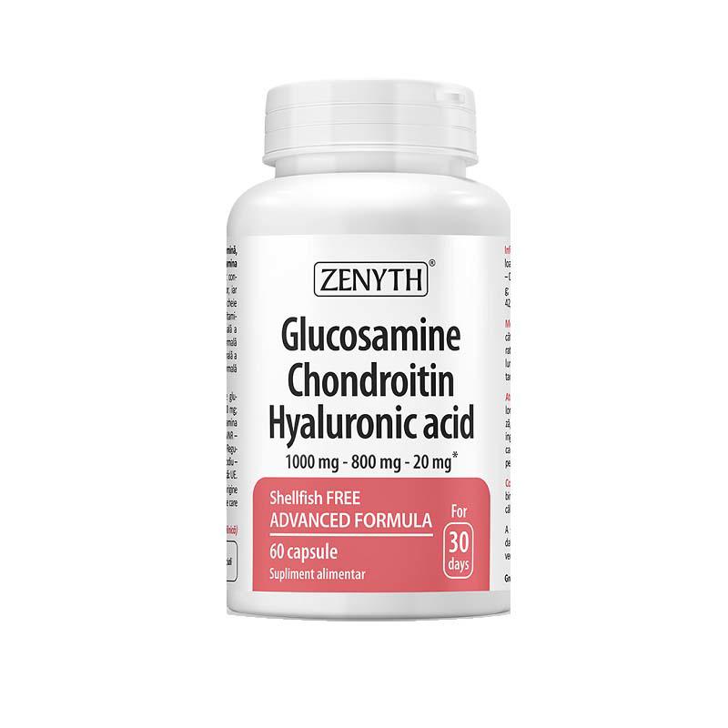 Glucosamine Chondroitin Hyaluronic Acid 60 capsule Zenyth
