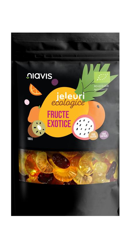 Jeleuri Fructe Exotice Ecologice 100 grame Niavis