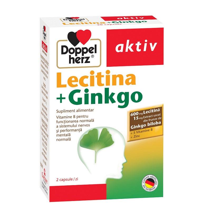 Lecitina + Ginkgo 30 capsule Doppelherz