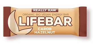 Lifebar Baton cu Alune si Carob Raw Bio Lifefood 47gr