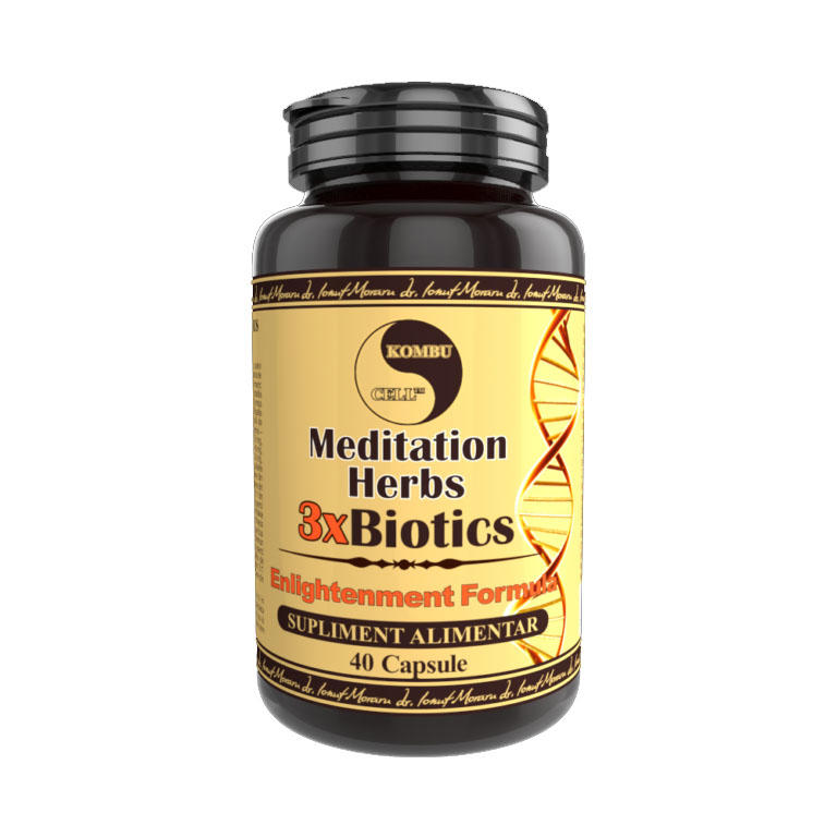 Meditation Herbs 3xBiotics 40 capsule Pro Natura