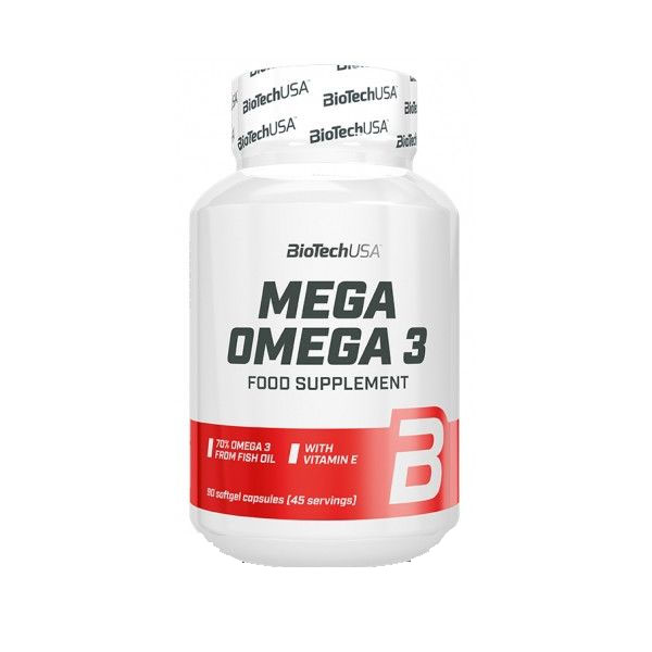 Mega Omega 3 90cps Bio Tech USA