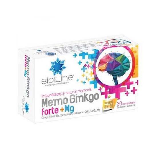 Memo Ginkgo Forte BioSunLine 30 comprimate Helcor