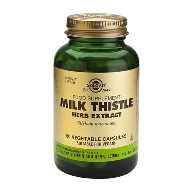 Milk Thistle Herb Extract Solgar 60cps