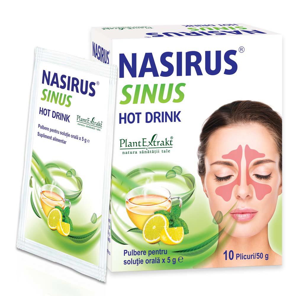 Nasirus Sinus Hot Drink 10 plicuri Plant Extrakt