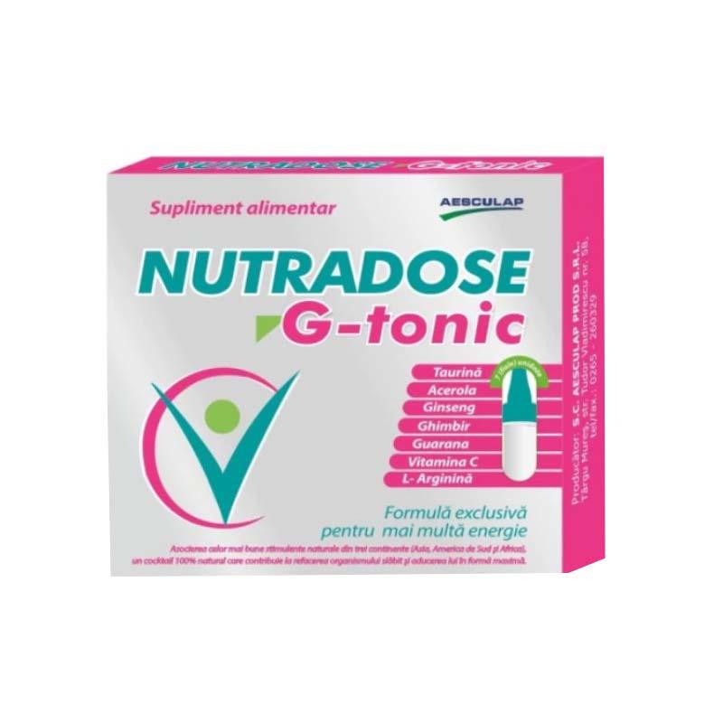 Nutradose G-tonic 7 fiole Aesculap