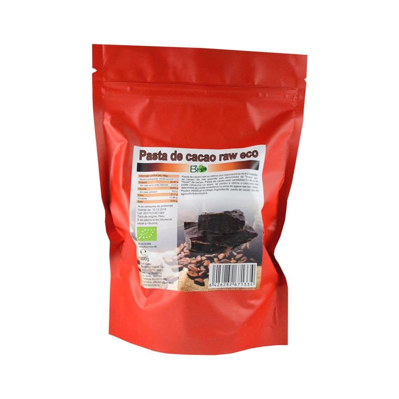 Pasta de Cacao Raw Bio 300 grame Deco Italia