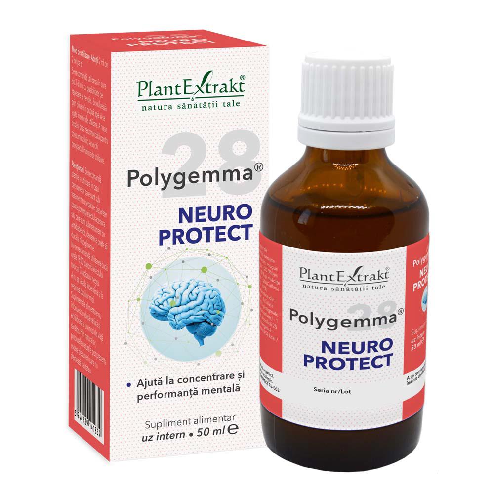 Polygemma 28 Neuro Protect 50 mililitri Plant Extrakt