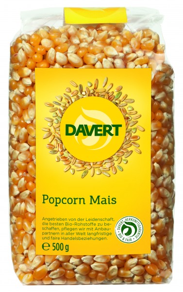 Porumb pentru Popcorn Bio 500gr Davert